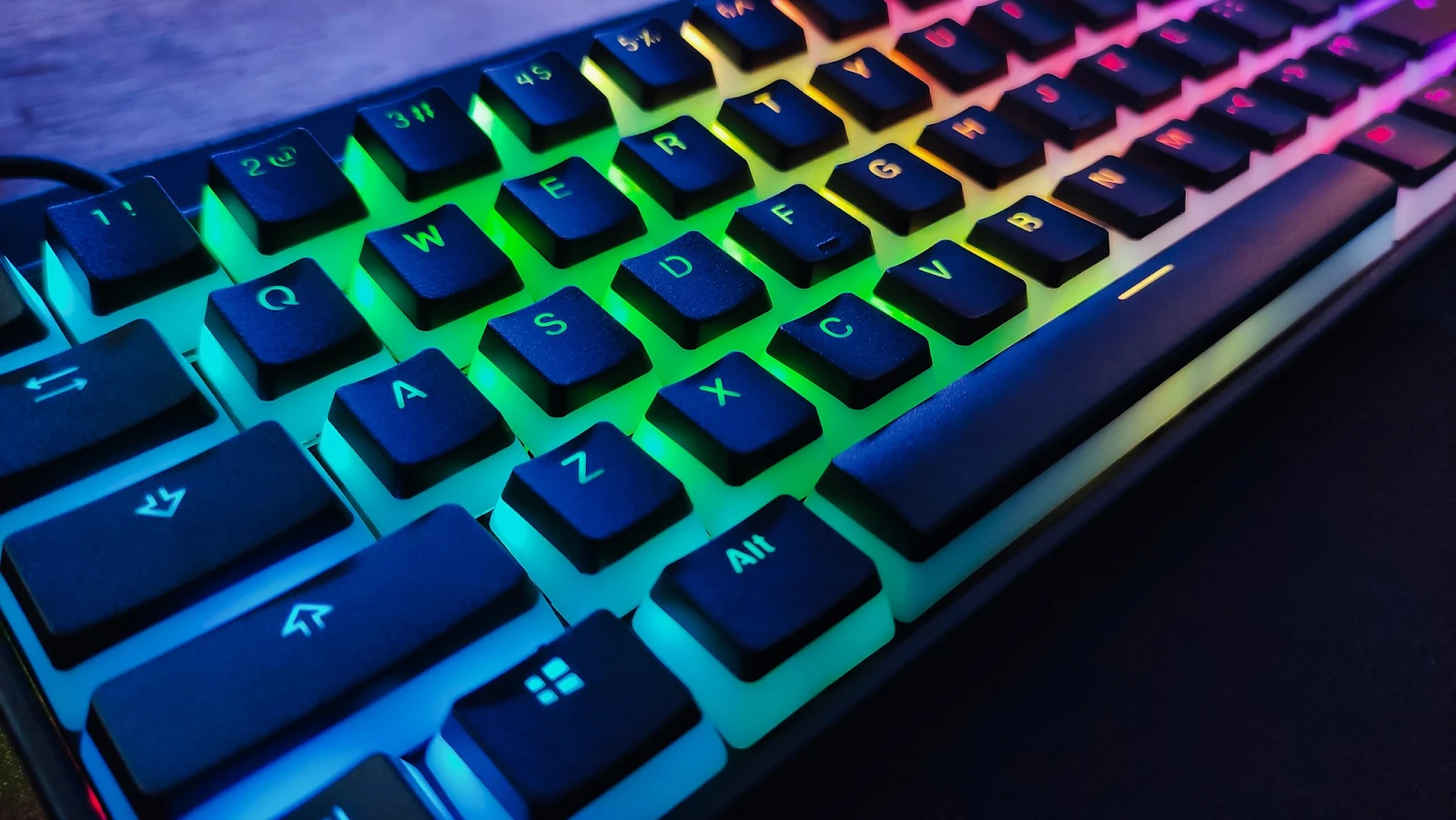 keyboard backlighting