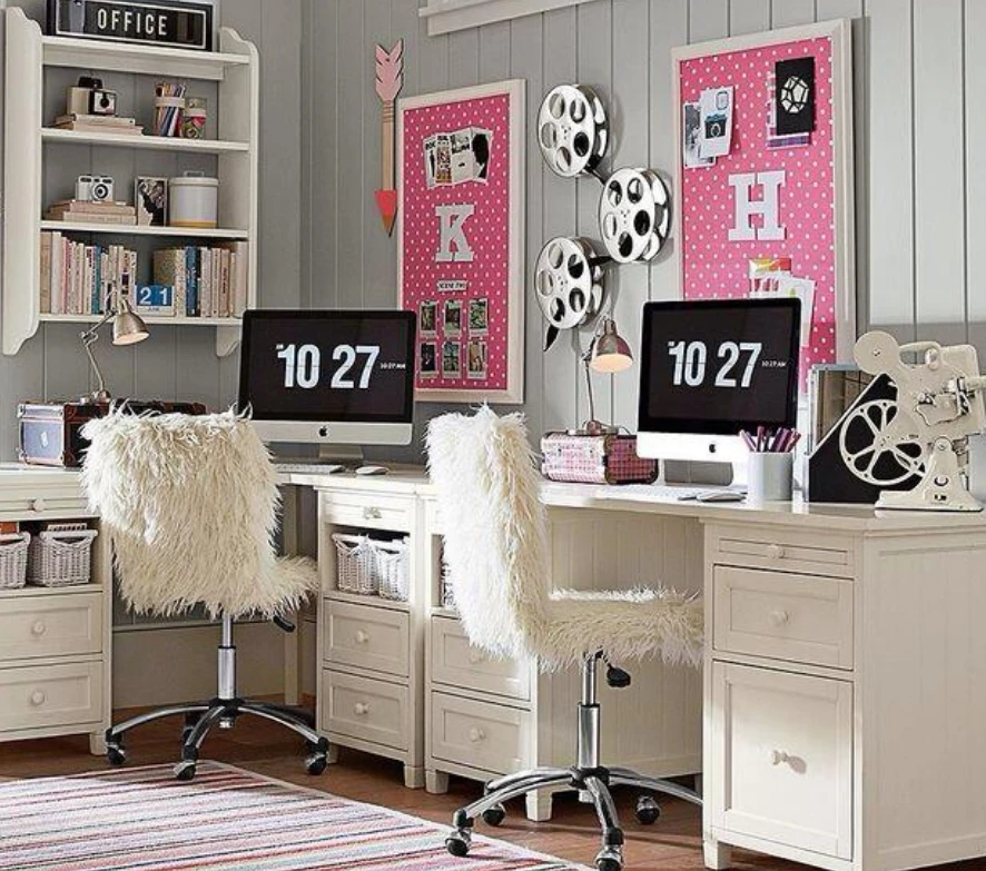 Shabby Chic Home Office
