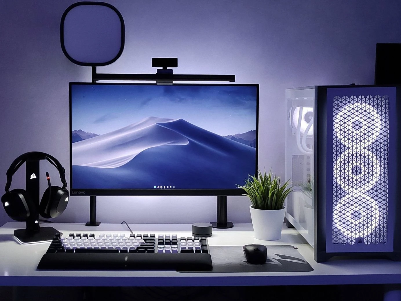 minimalist gaming setup 