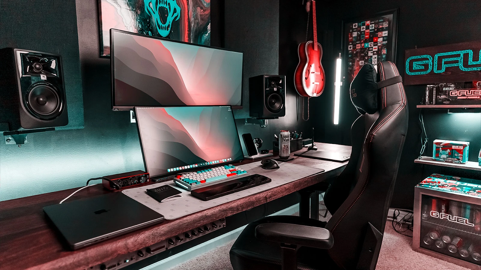 asus gaming setup