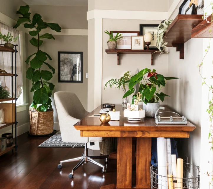 Nature-Inspired Home Office