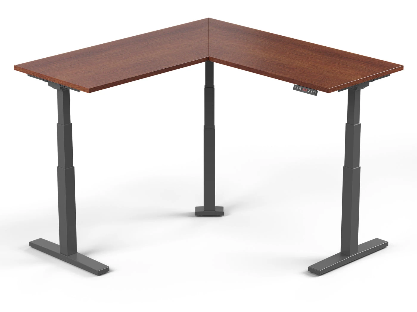 Electric Corner Desk - Smart Corner Desk - Dynamic Setups
