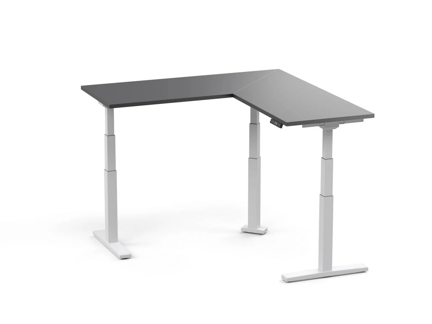 Electric Corner Desk - Smart Corner Desk - Dynamic Setups