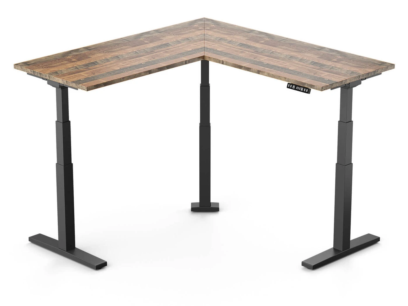 Electric Corner Desk - Smart Corner Desk - Dynamic Setups