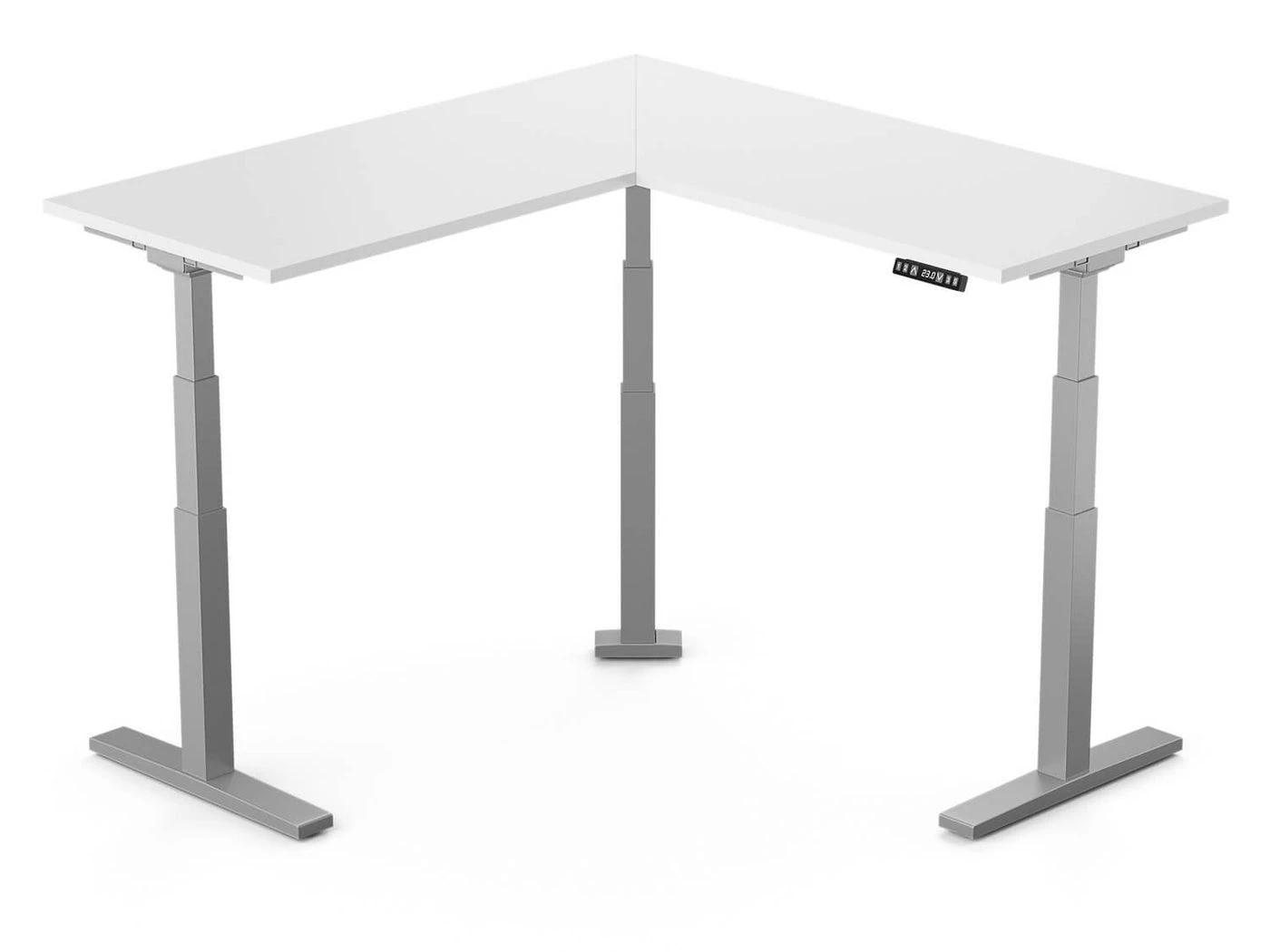 Electric Corner Desk - Smart Corner Desk - Dynamic Setups