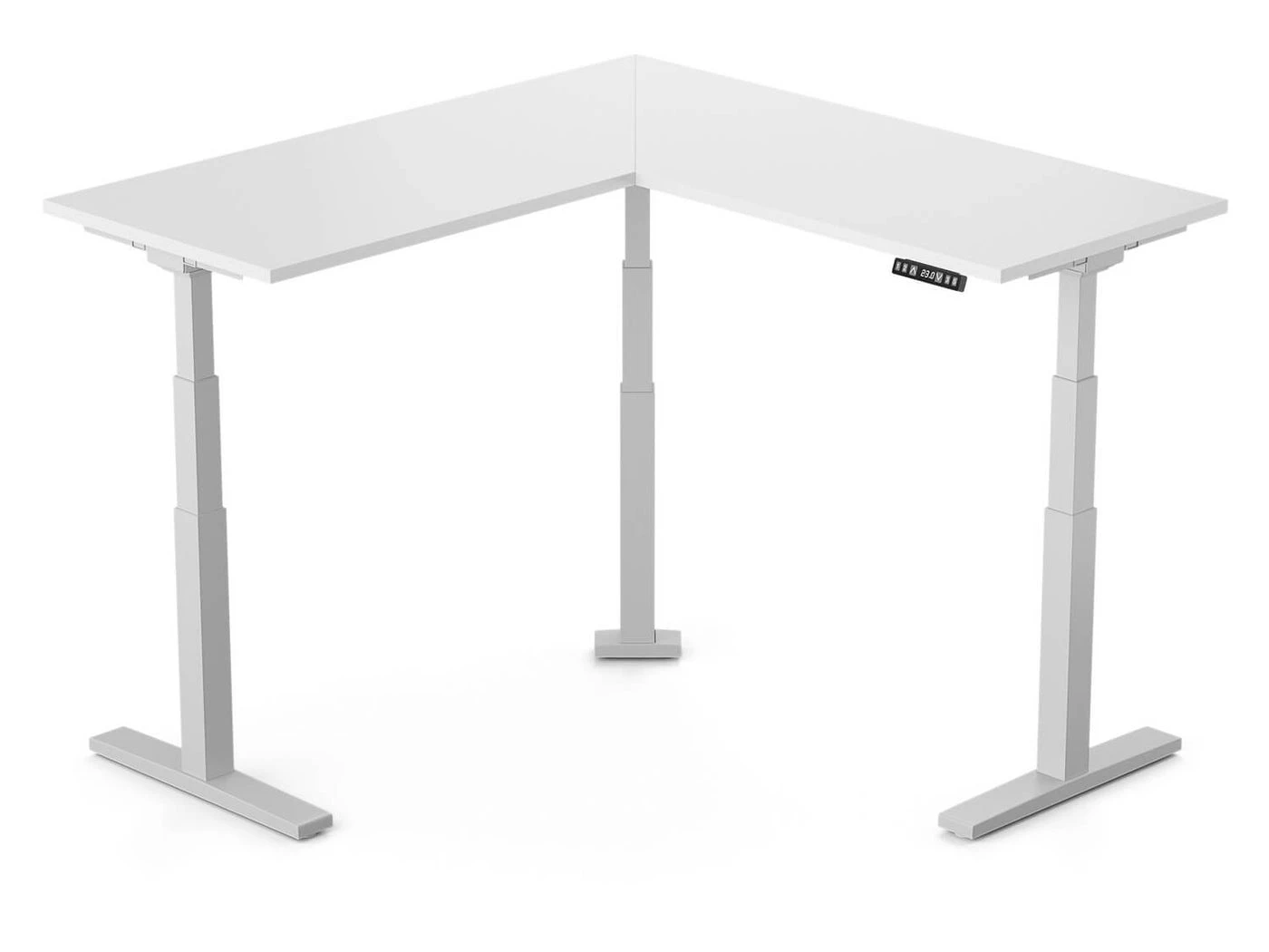 Electric Corner Desk - Smart Corner Desk - Dynamic Setups
