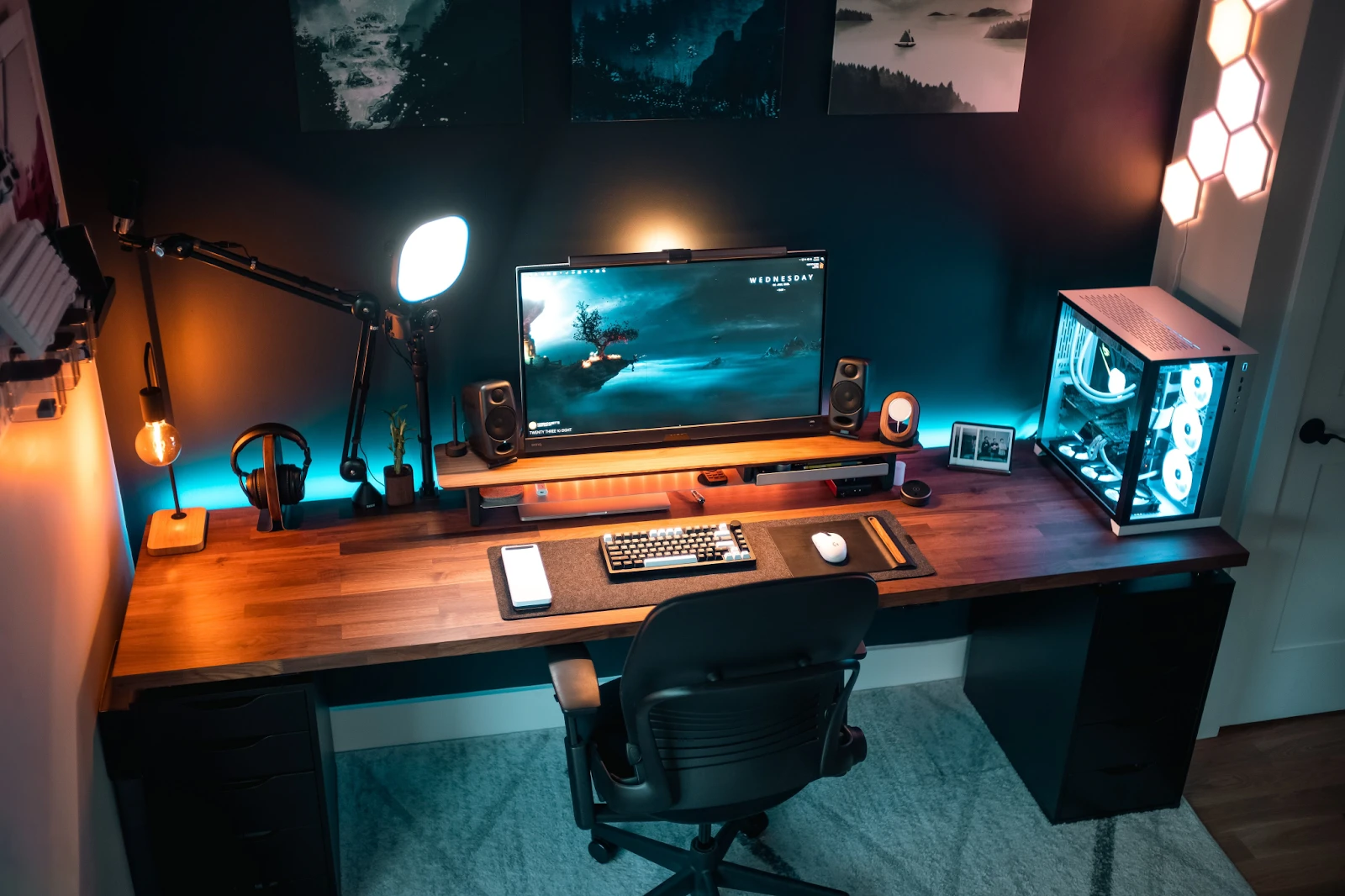work from home setup