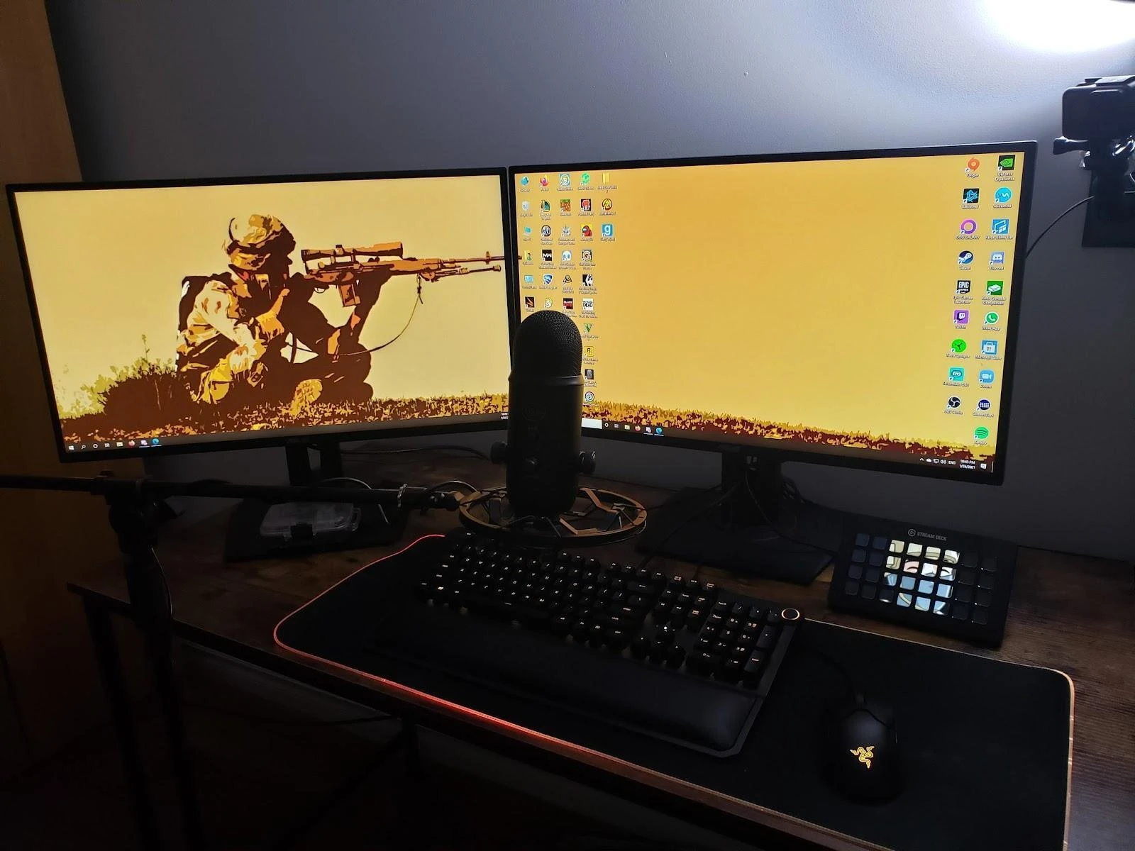 Joiscope desk setup