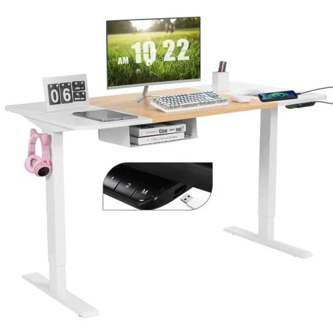 work from home sit-stand-desk
